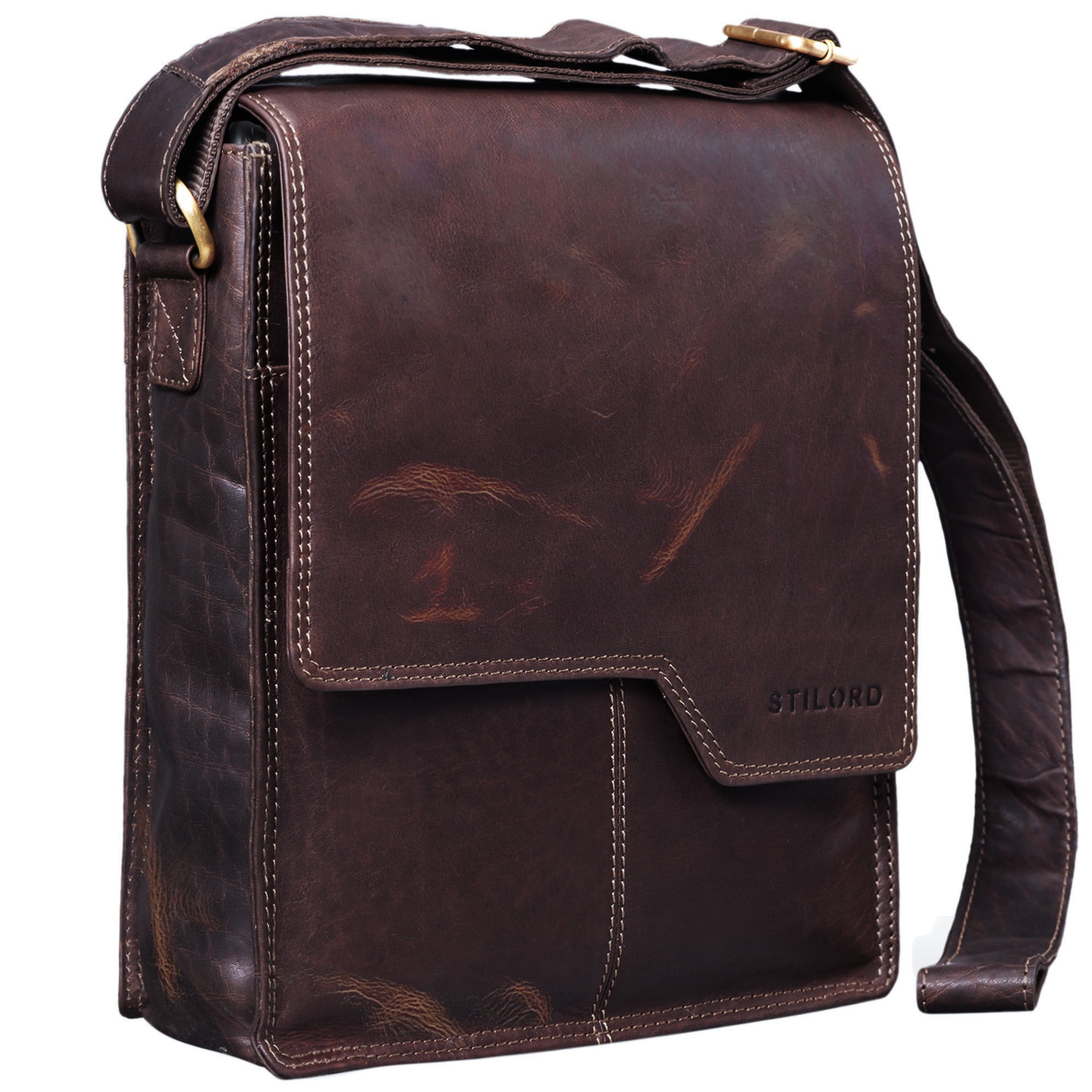 Umhängetasche Herren Leder Vintage