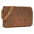 Elegante Schultertasche aus echtem Leder