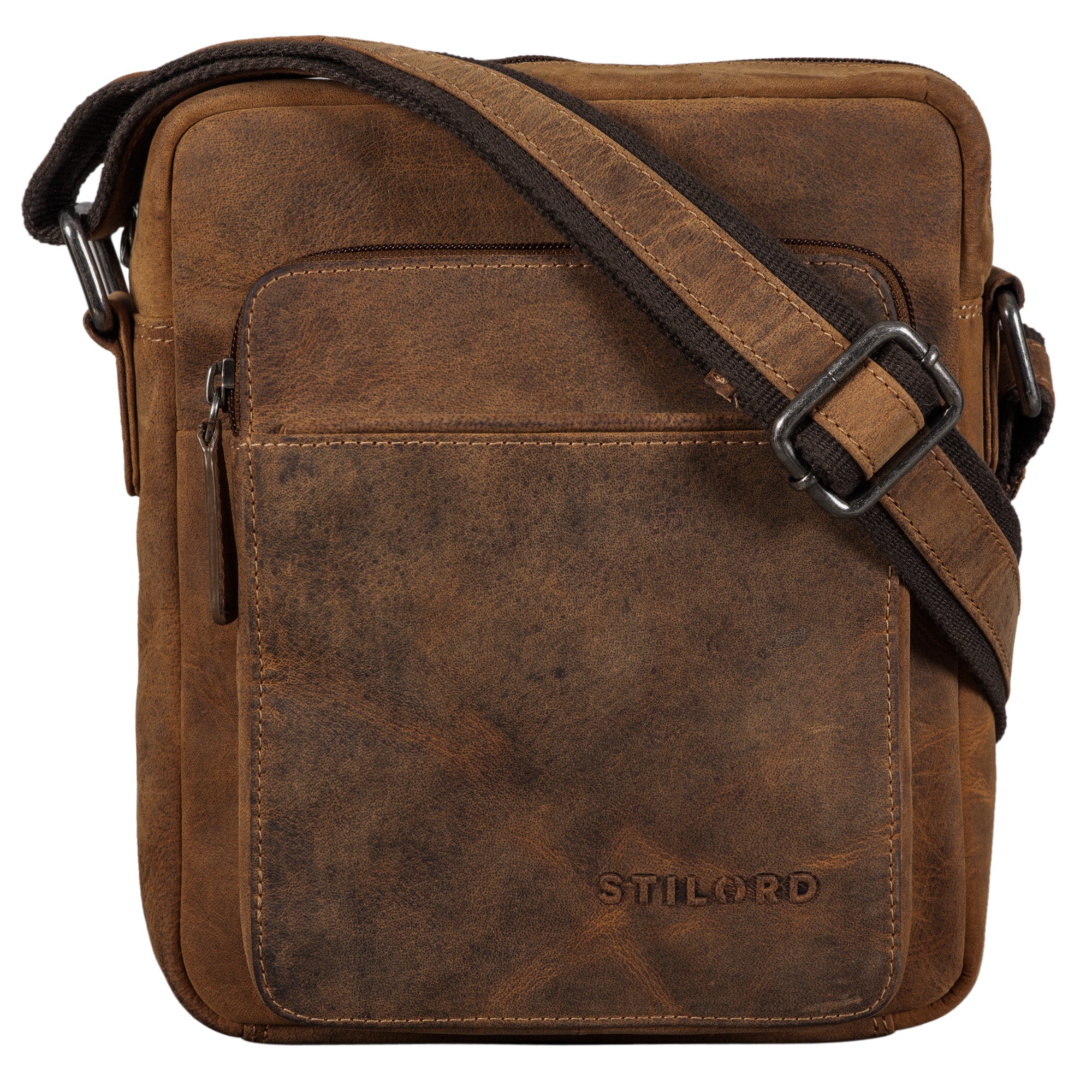 braune Ledertasche Vintage