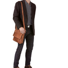 Ledertasche-braun-Herren