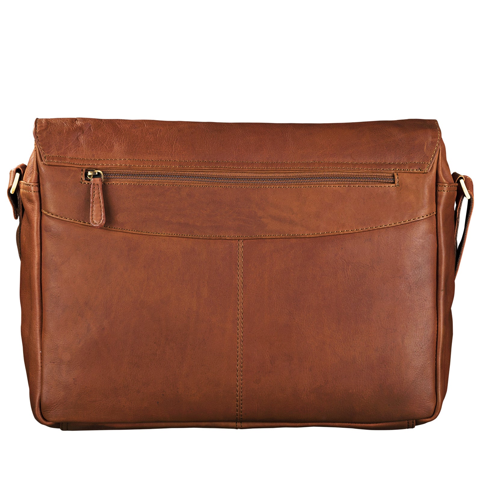 Leder Umhängetasce cognac braun