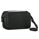 Crossbody Bag Damen schwarz Leder
