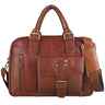 "Dominique" Briefcase for Women & Men Leather