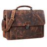 "Angelo" Classic Briefcase Bag Leather