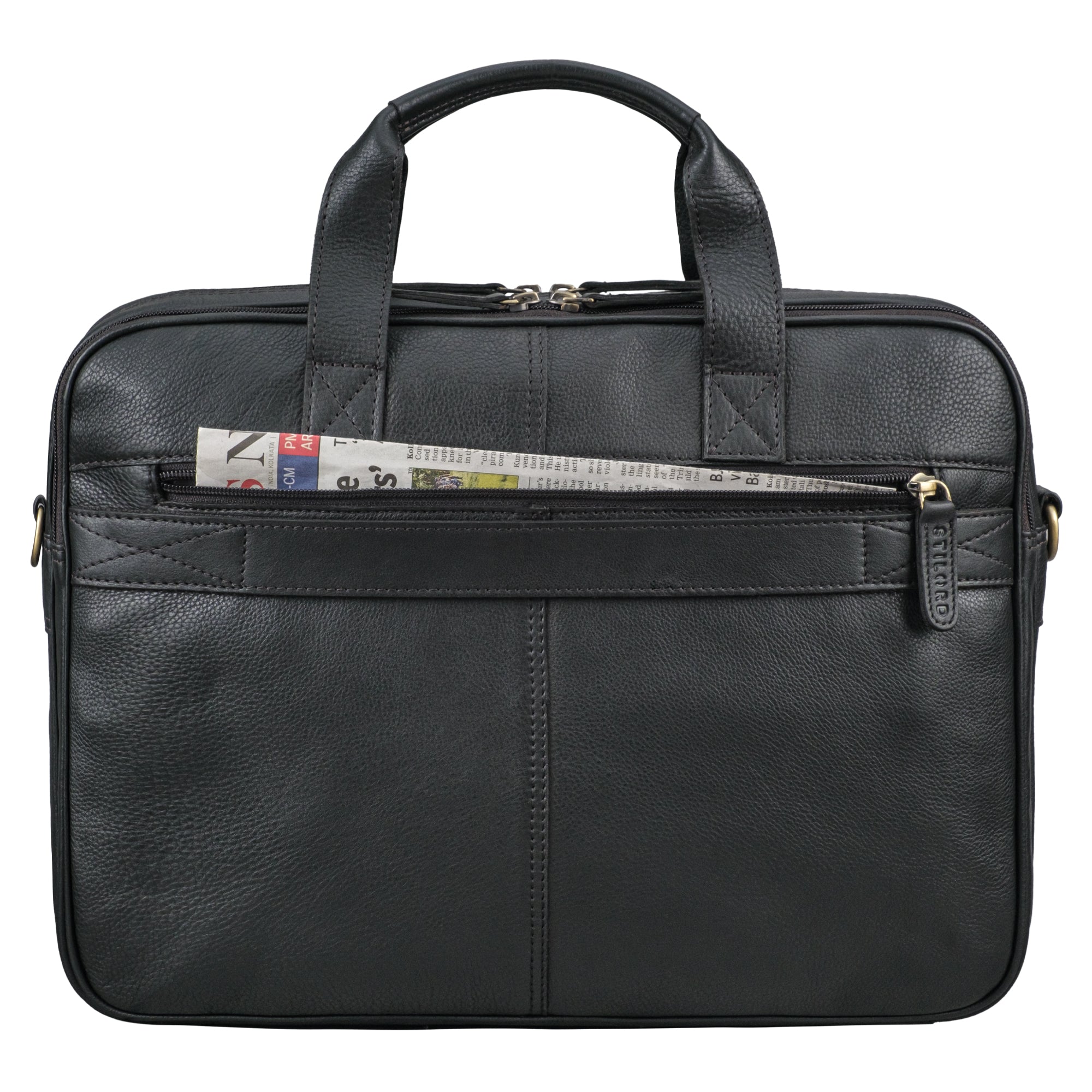Vintage Arbeitstasche für Herren und Damen aus Leder