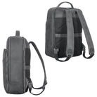 Arbeitsrucksack Leder grau