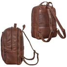 Arbeitsrucksack Braun Schultergurt verstellbar 