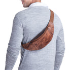 Reisetasche Echtleder klein braun