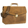 "Lazarus" Vintage Briefcase Leather Large