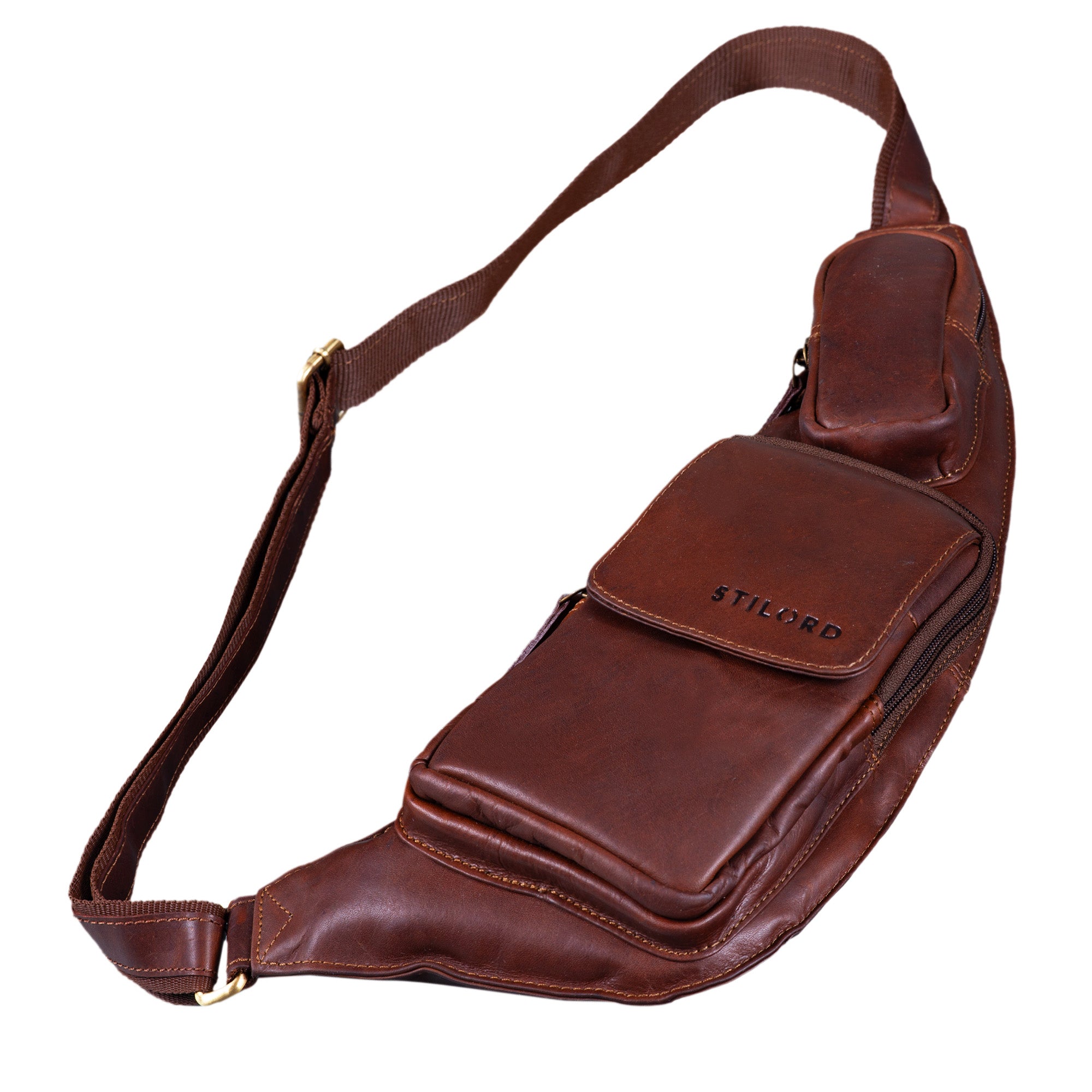 Leder Vintage Sling Bang