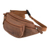 "Eliah" Vintage Pouch Bag Leather