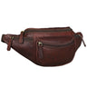 "Eliah" Vintage Pouch Bag Leather