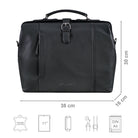 Vintage Tasche Leder Herren schwarz