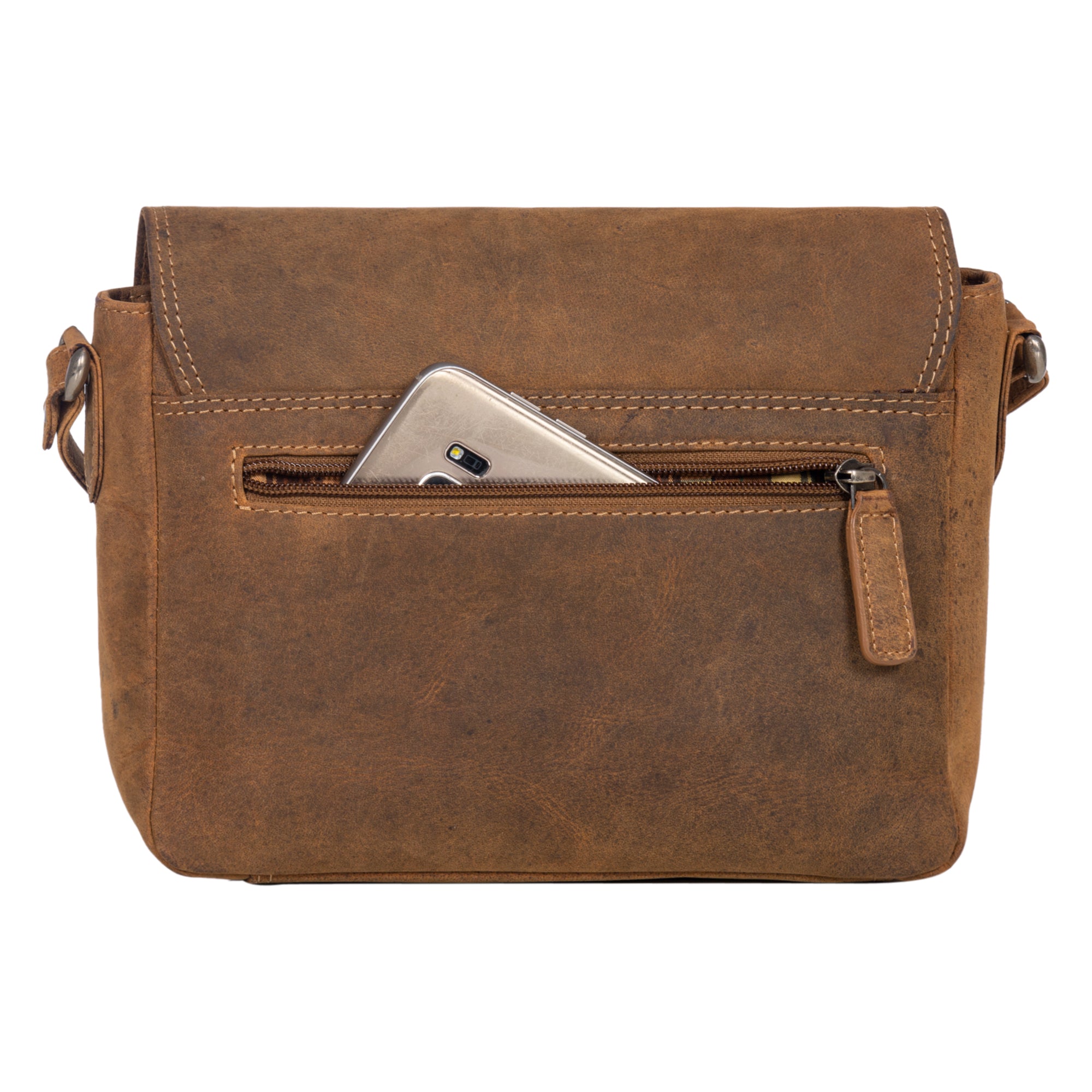 Handtasche Vintage Leder braun