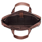 Leder Business Herrentasche Vintage braun