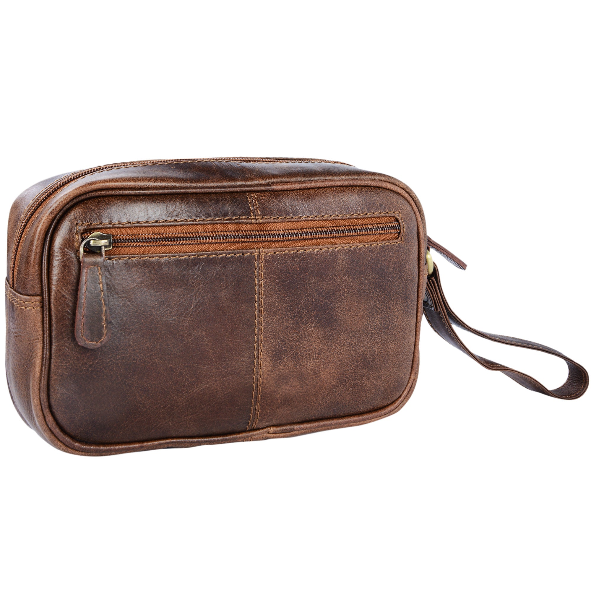 Antike Leder Handtasche Mann