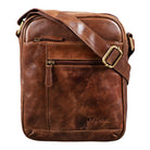 Kleine Herren Ledertasche Vintage