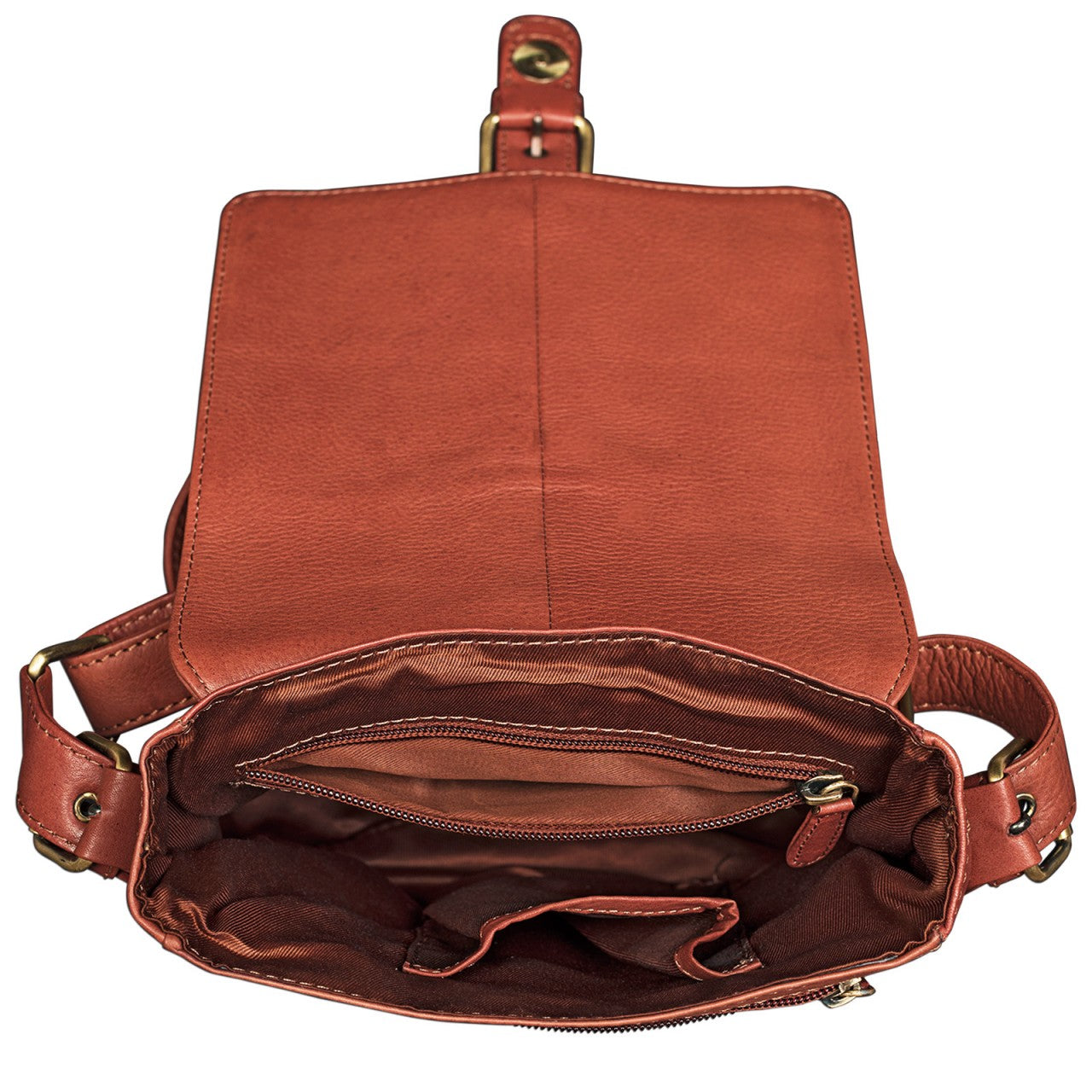 Herrentasche Leder braun