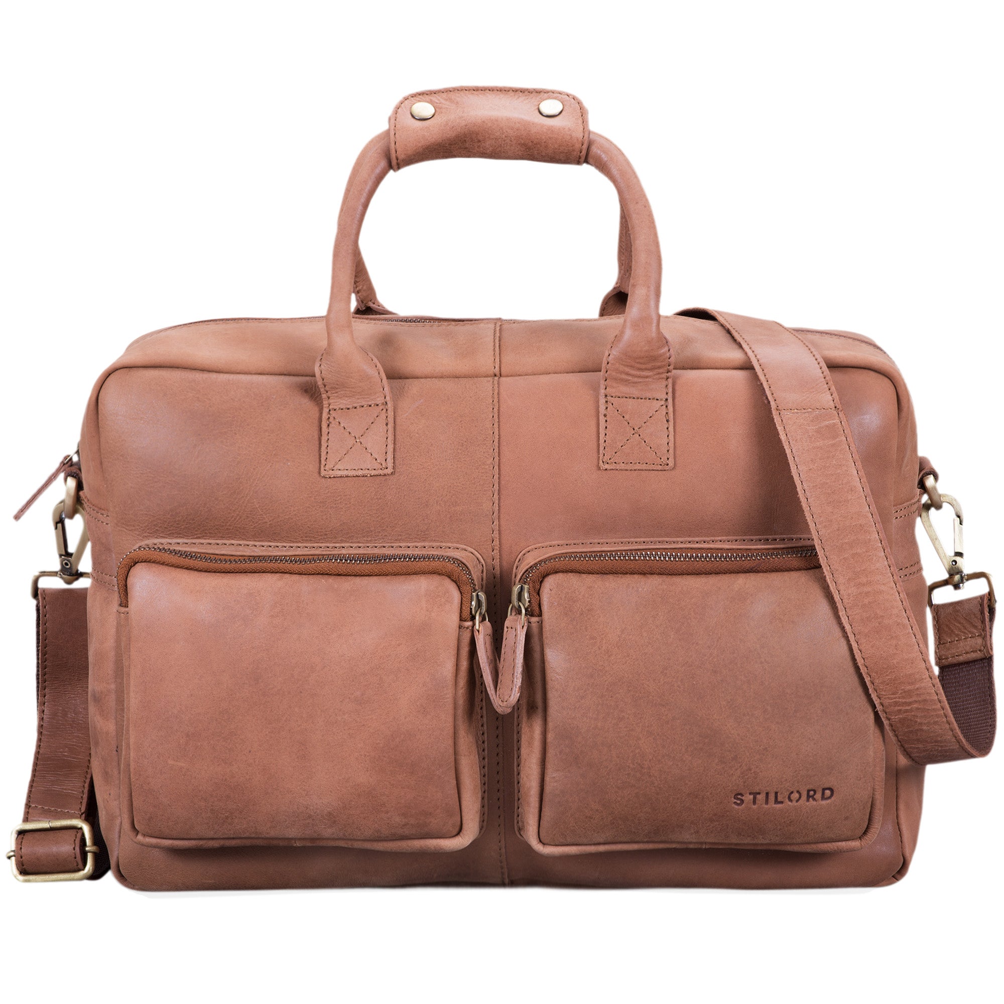 Bürotasche Leder 15,6 Zoll