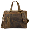 "Lory" Womens Leather Briefcase Bag
