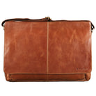 Leder Laptoptasche Cognac Braun