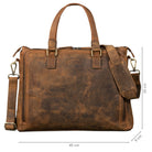 Damen Businesstasche Leder braun