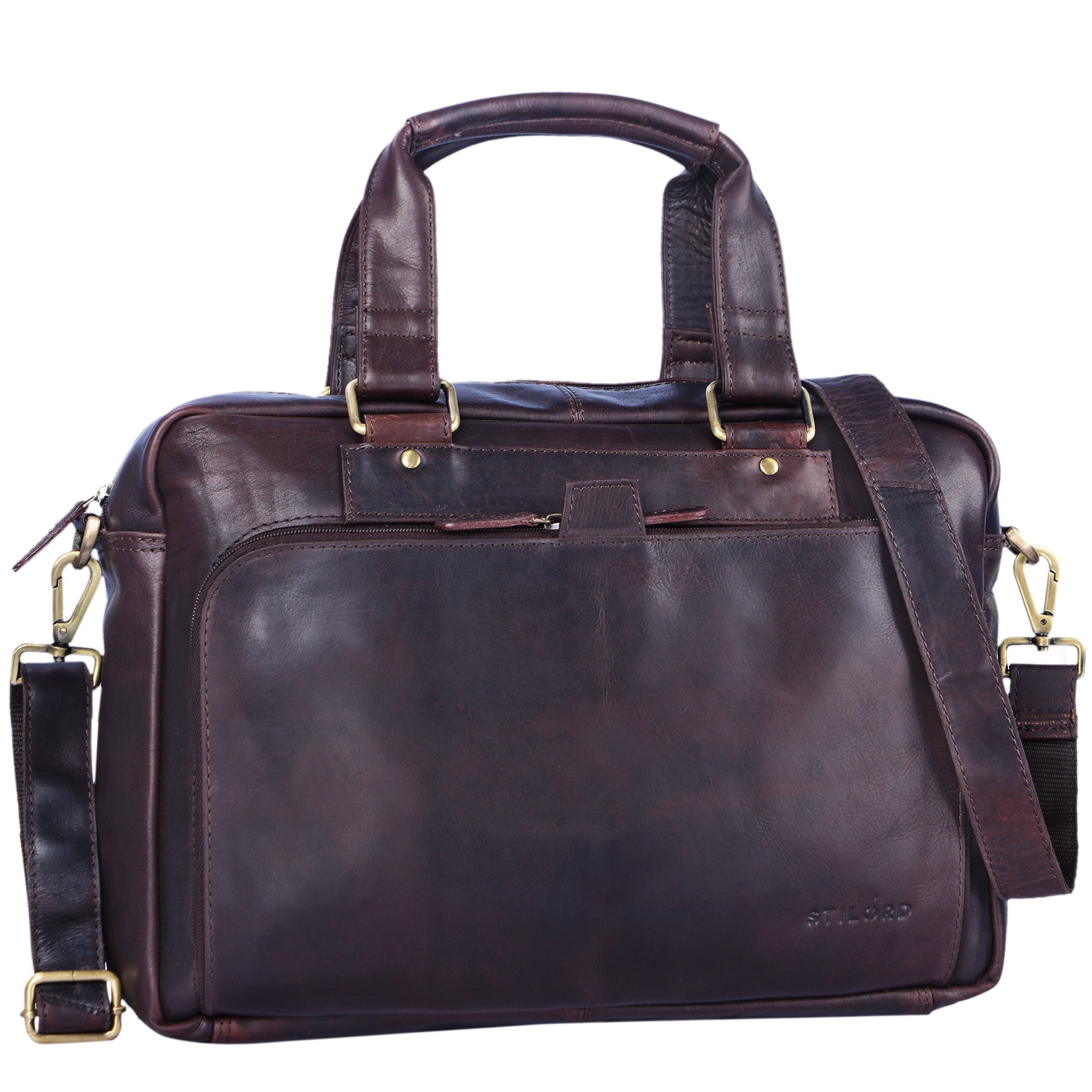 Vintage Leder Umhängetasche Herren Damen
