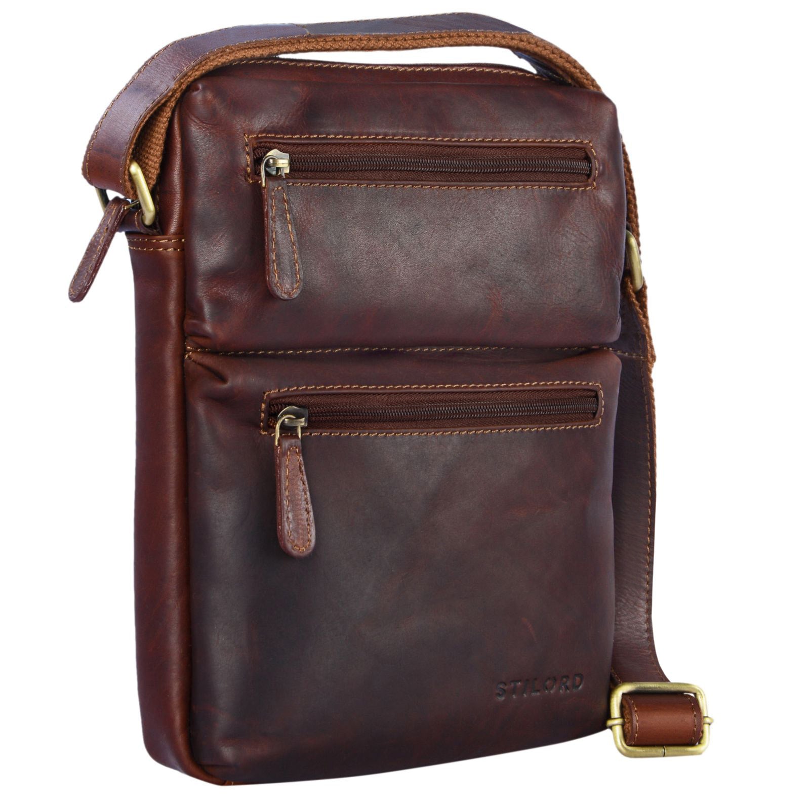 Vintage Ledertasche Umhängetasche