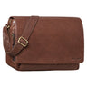 "Tom" Vintage Leather Messenger Bag for 15 Inch Laptop