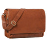 "Tom" Vintage Leather Messenger Bag for 15 Inch Laptop