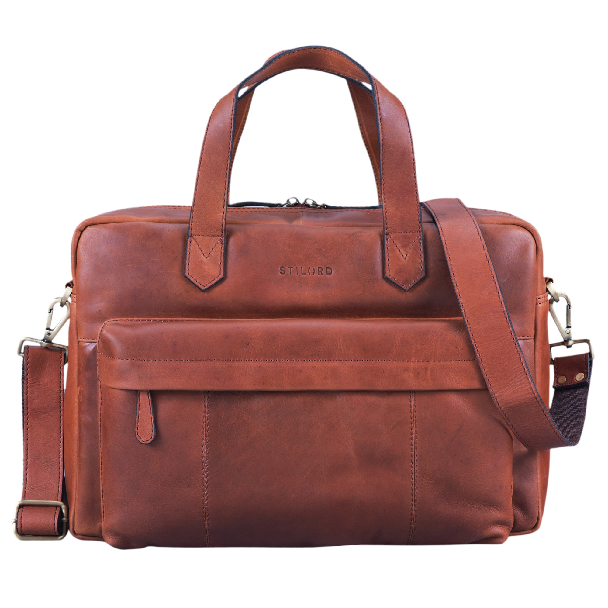 Leder Bürotasche Vintage Männer