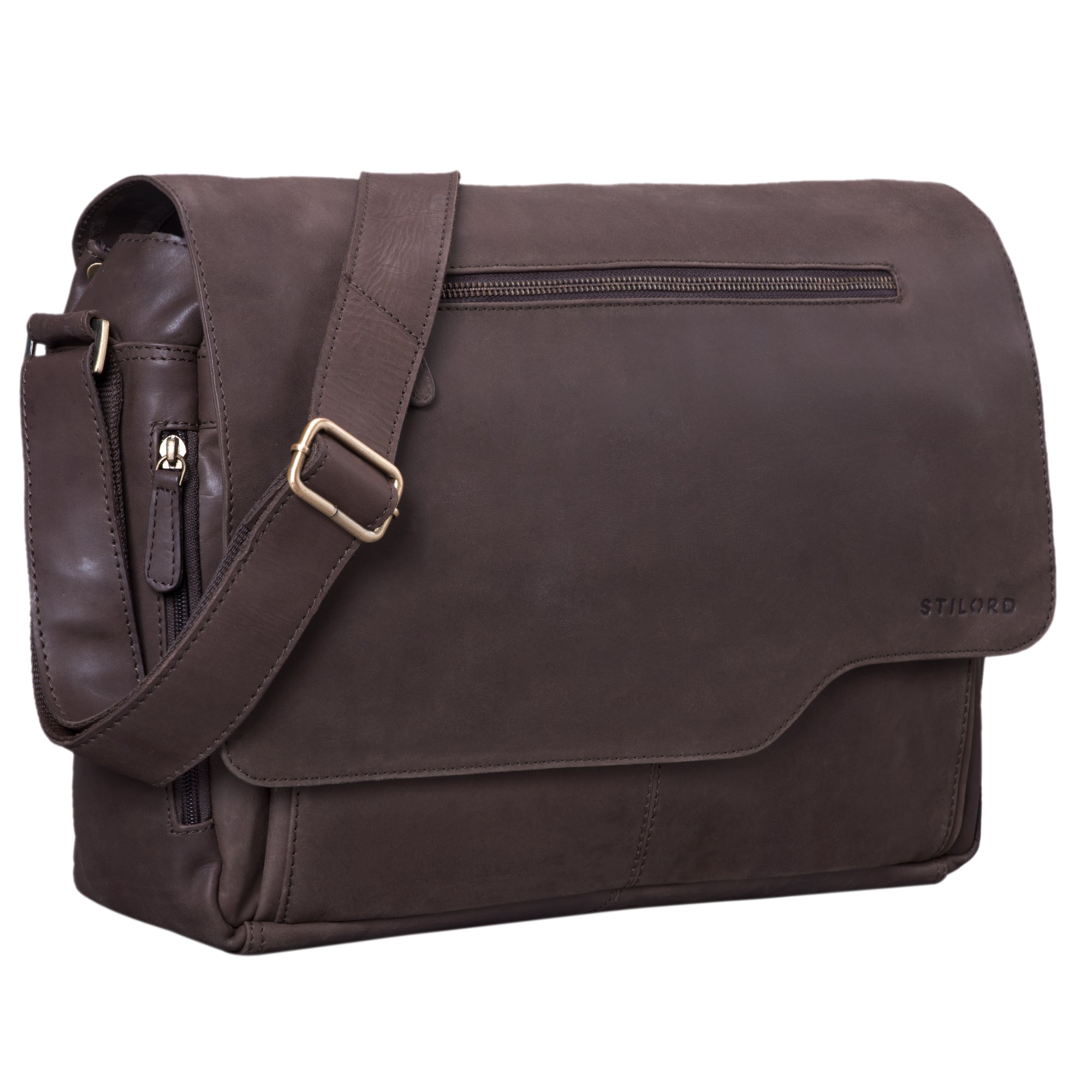 Vintage Leder Umhängetasche Herren