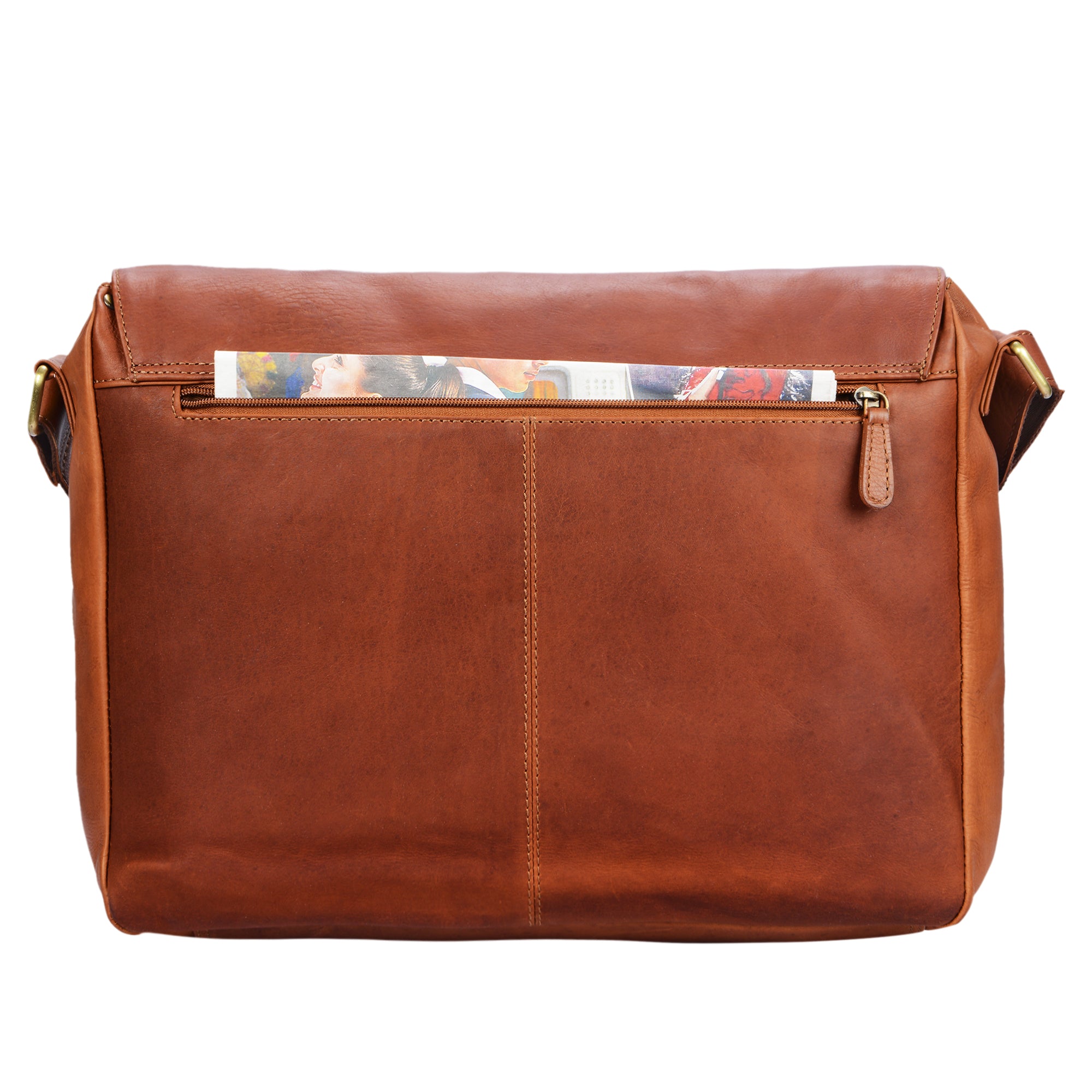 Braune Ledertasche Herren Damen