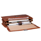 bürotasche leder braun