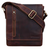 "Easton" Flap Over Leather Bag