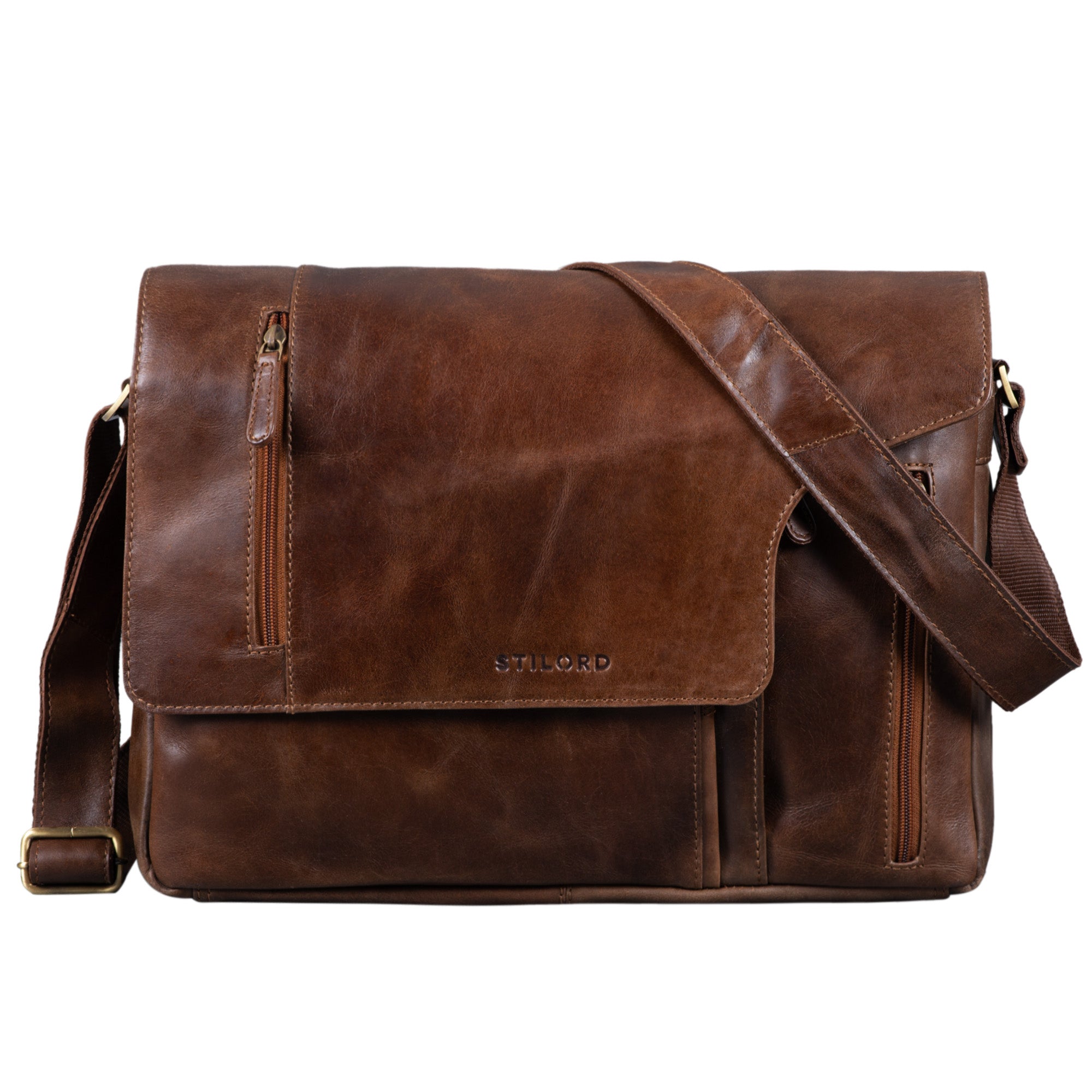 Leder Umhängetasche Vintage