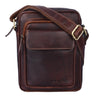 B-Stock "Jannis" Messenger Bag Men Leather small