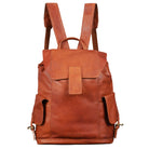 Vintage Rucksack cognac braun