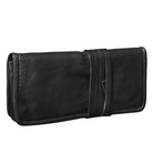 Etui für Schule Leder schwarz