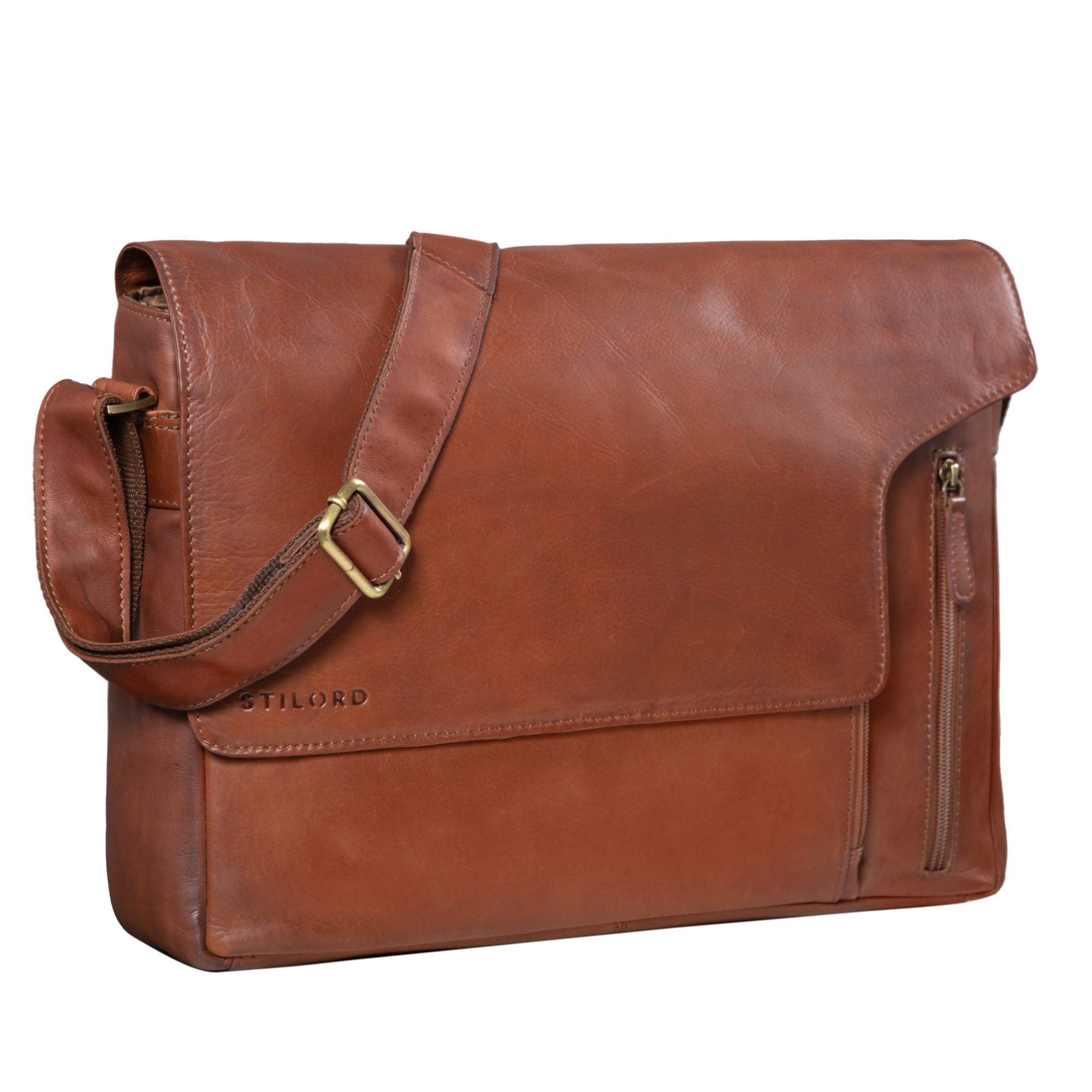 Retro Ledertasche braun