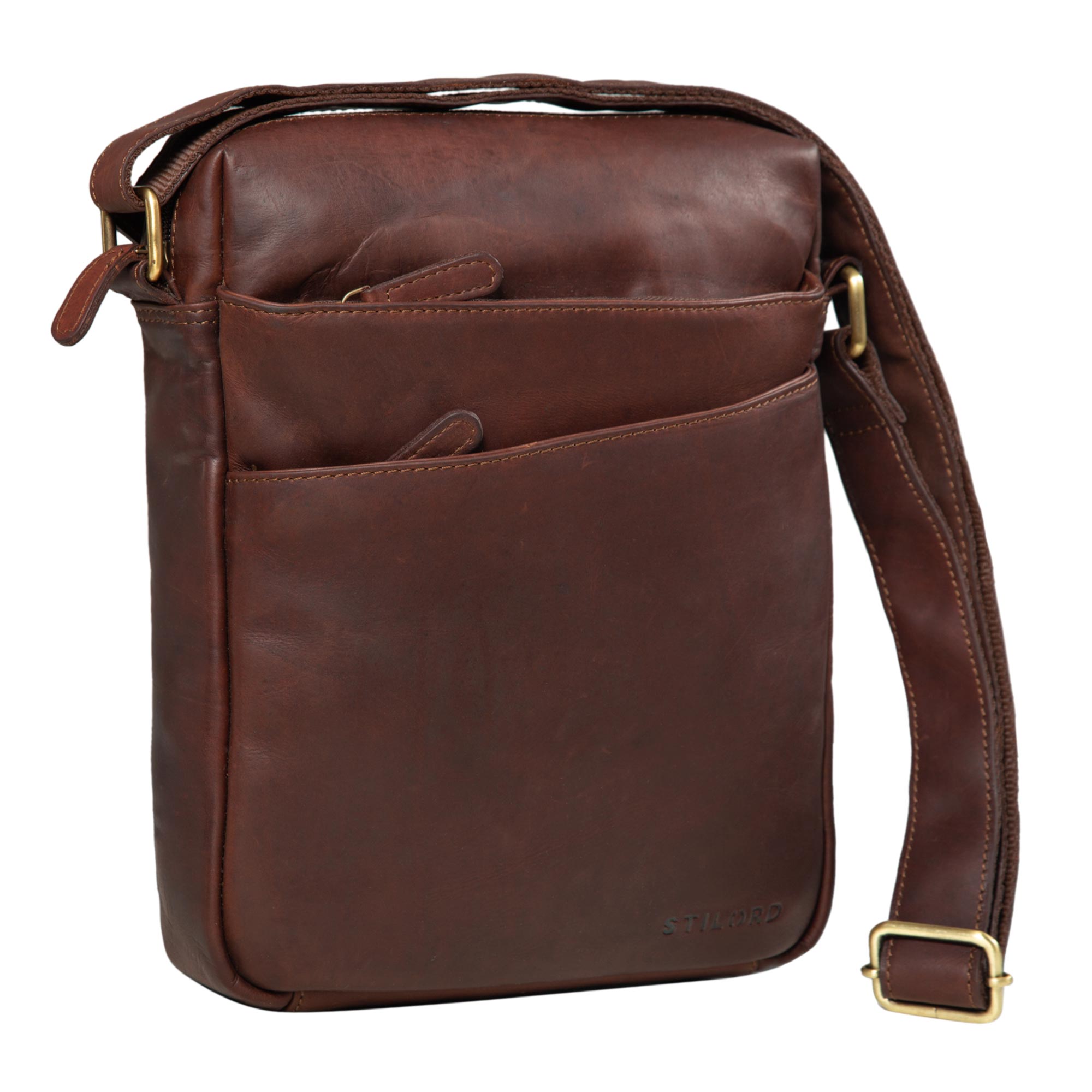 Leder Umhängetasche Vintage Frauen