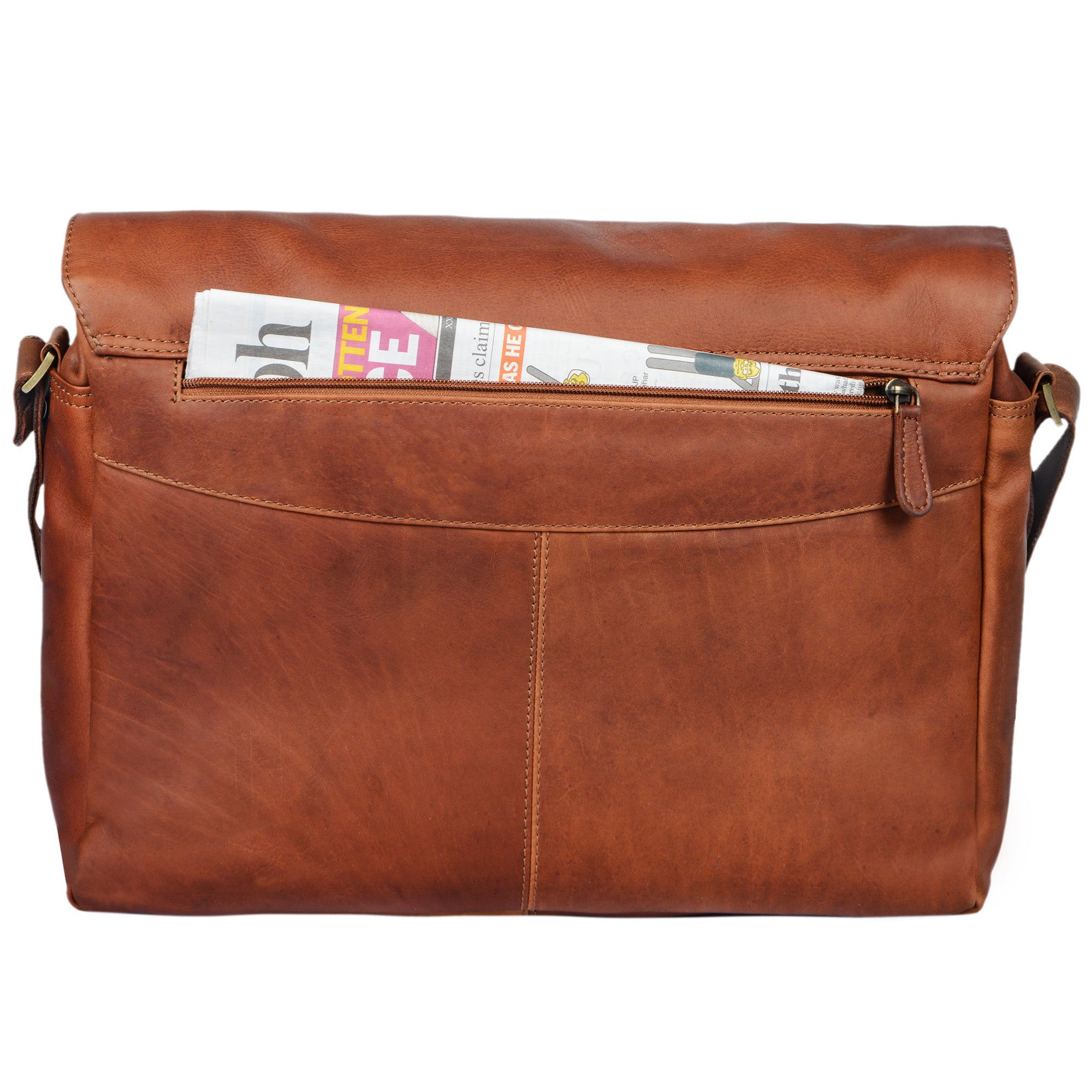 Ledertasche Umhängetasche Herren braun