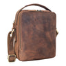 "Bastian" Mens Leather Shoulder Bag Vintage