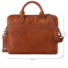 Große Ledertasche Vintage