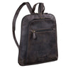 "May" Ladies Backpack Small Leather