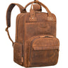 "Kasimir" Vintage Leather Wrap Backpack