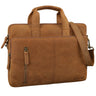 "Raihn" Slim Leather Briefcase 13,3 - 14 inch