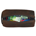 Herren Kulturtasche aus echtem Leder