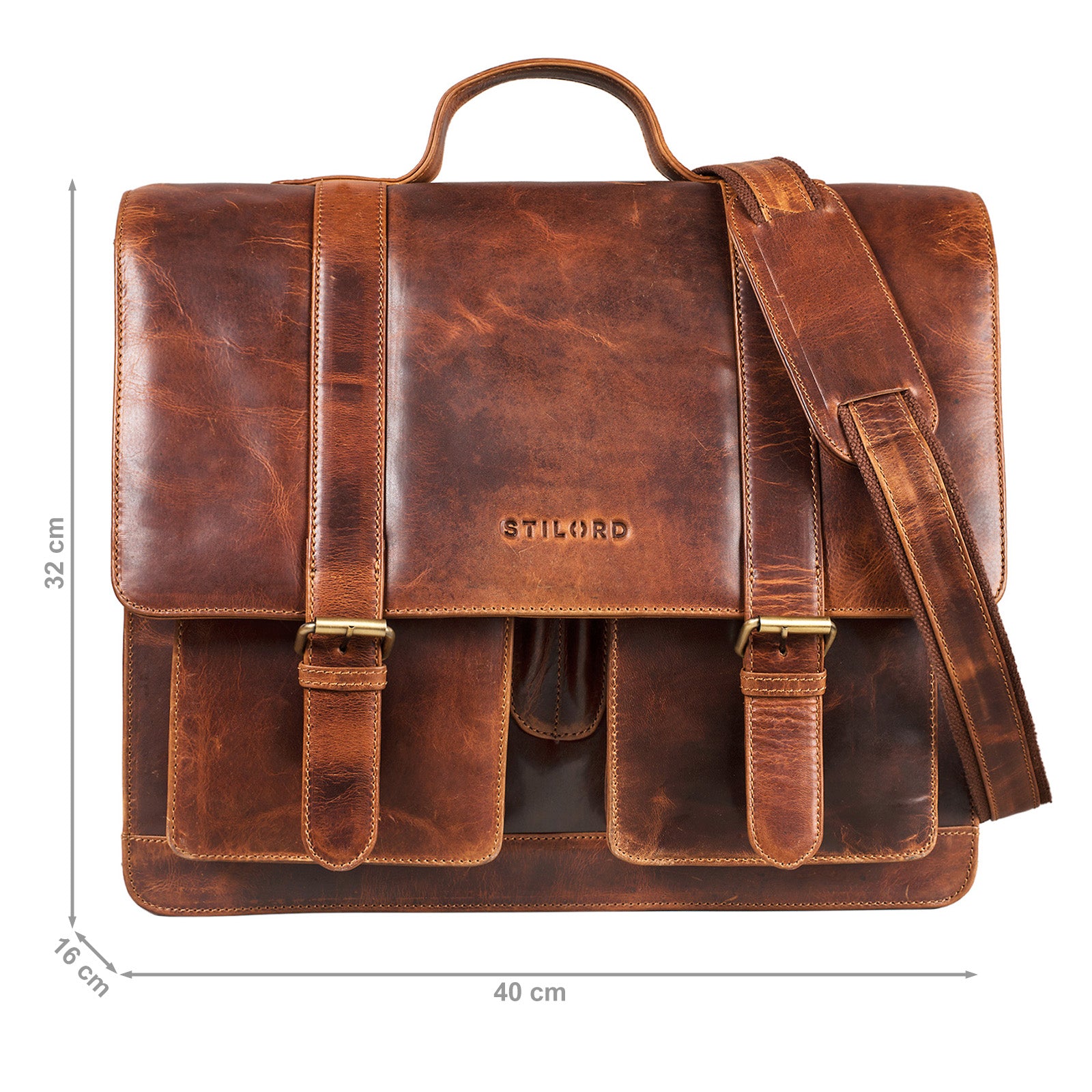 XL Vintage Lehrertasche klassisch