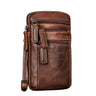 "Mikael" 3-in-1 Leather Chest Bag for Men - Phone Pouch and Belt Bag